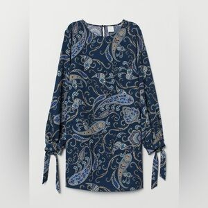 H&M Paisley-Patterned Dress